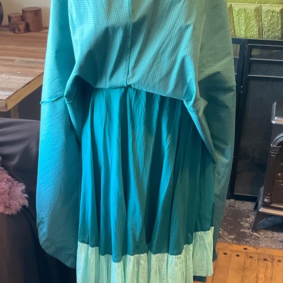 Girls from Savoy French Blue Cotton Dress with range! - Picture 3 of 6